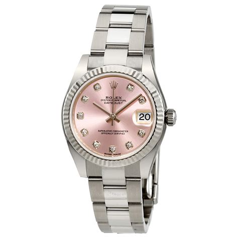 rolex datejust women pink|pre owned rolex ladies datejust.